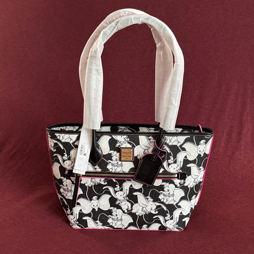 Dooney & Bourke Black and White Disney Tote